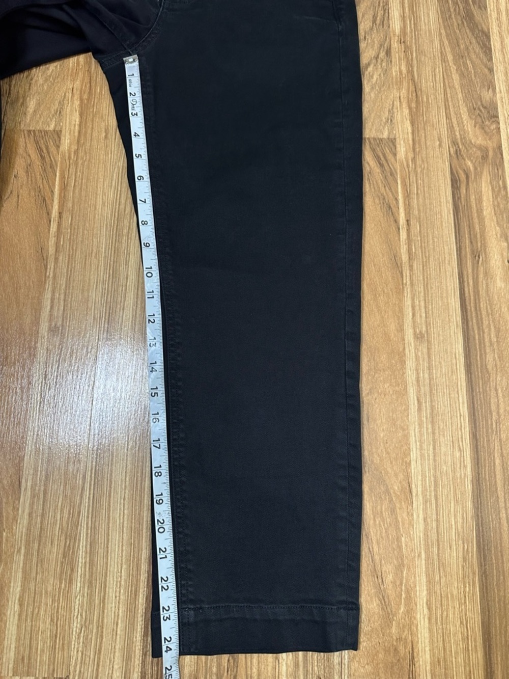 Everlane Cropped Straight Regular Jeans Black Size 6 - Picture 10 of 13